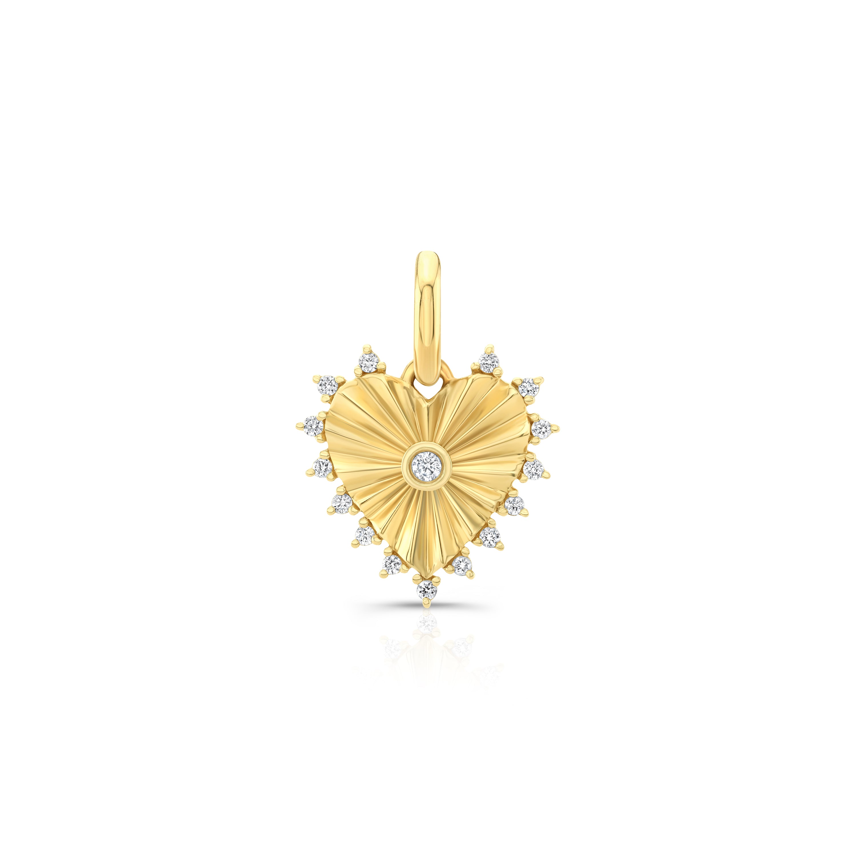 Isabella Heart Charm