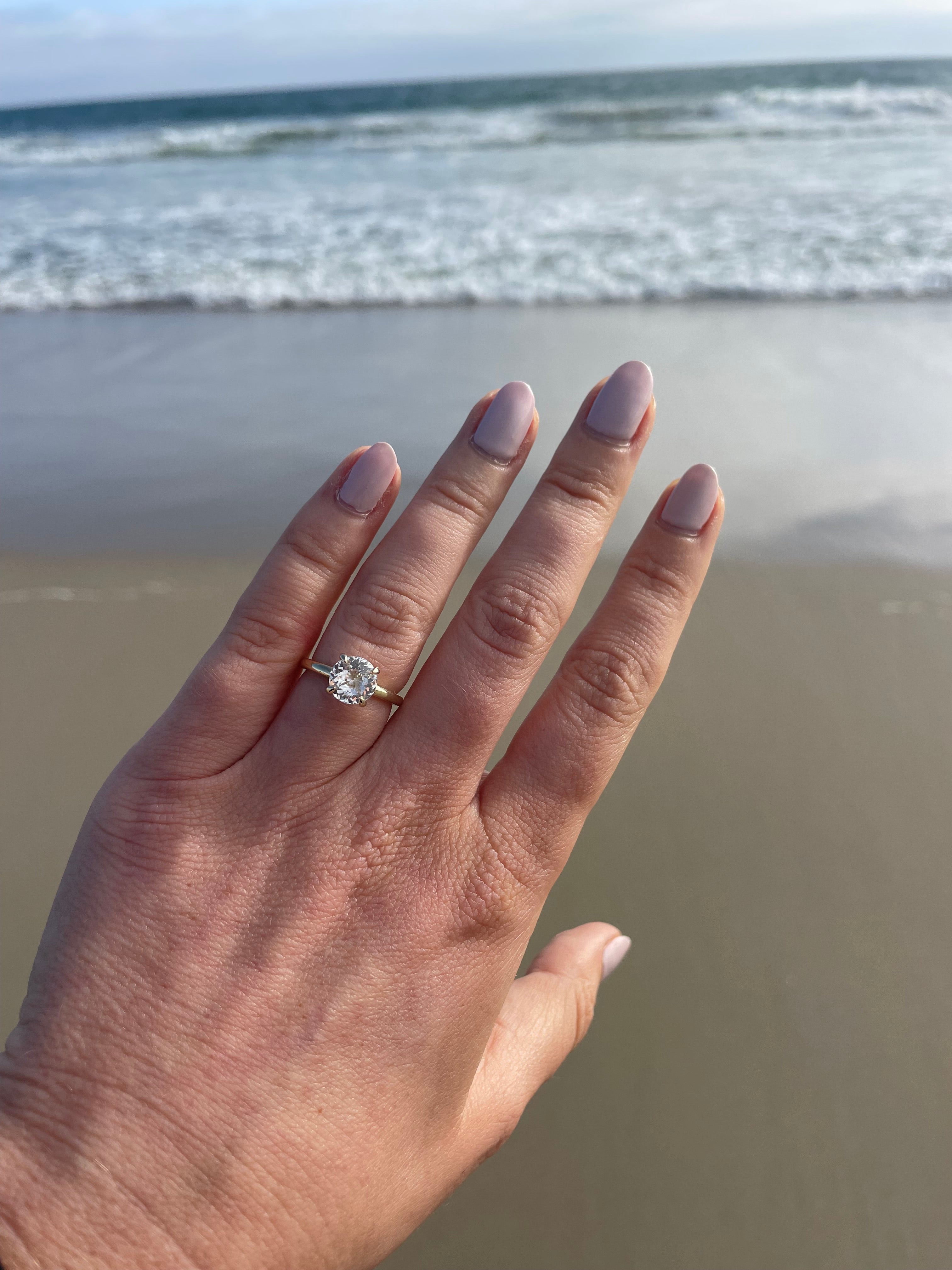 Sophia Solitaire Engagement Ring