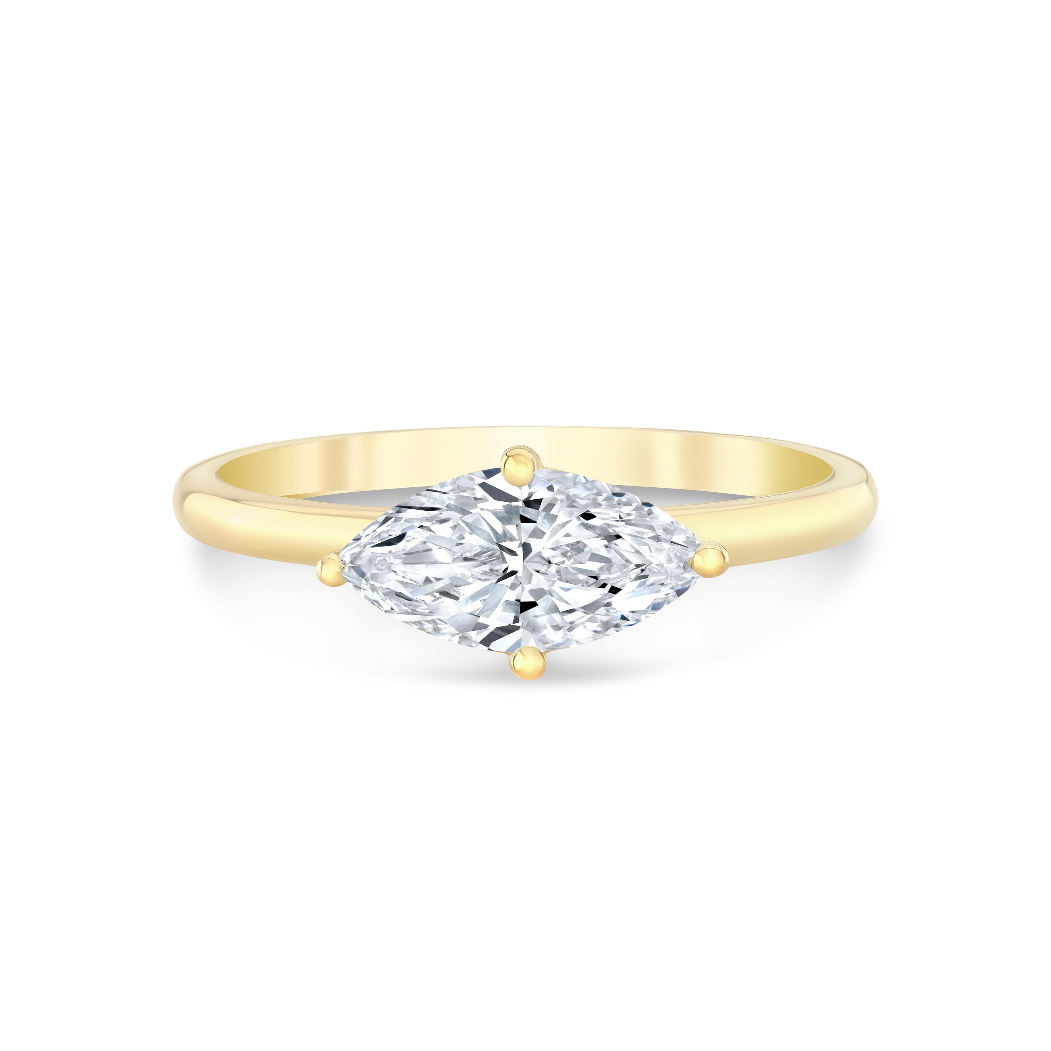 Ansley Solitaire Engagement Ring Engagement Ring Carter Eve Jewelry
