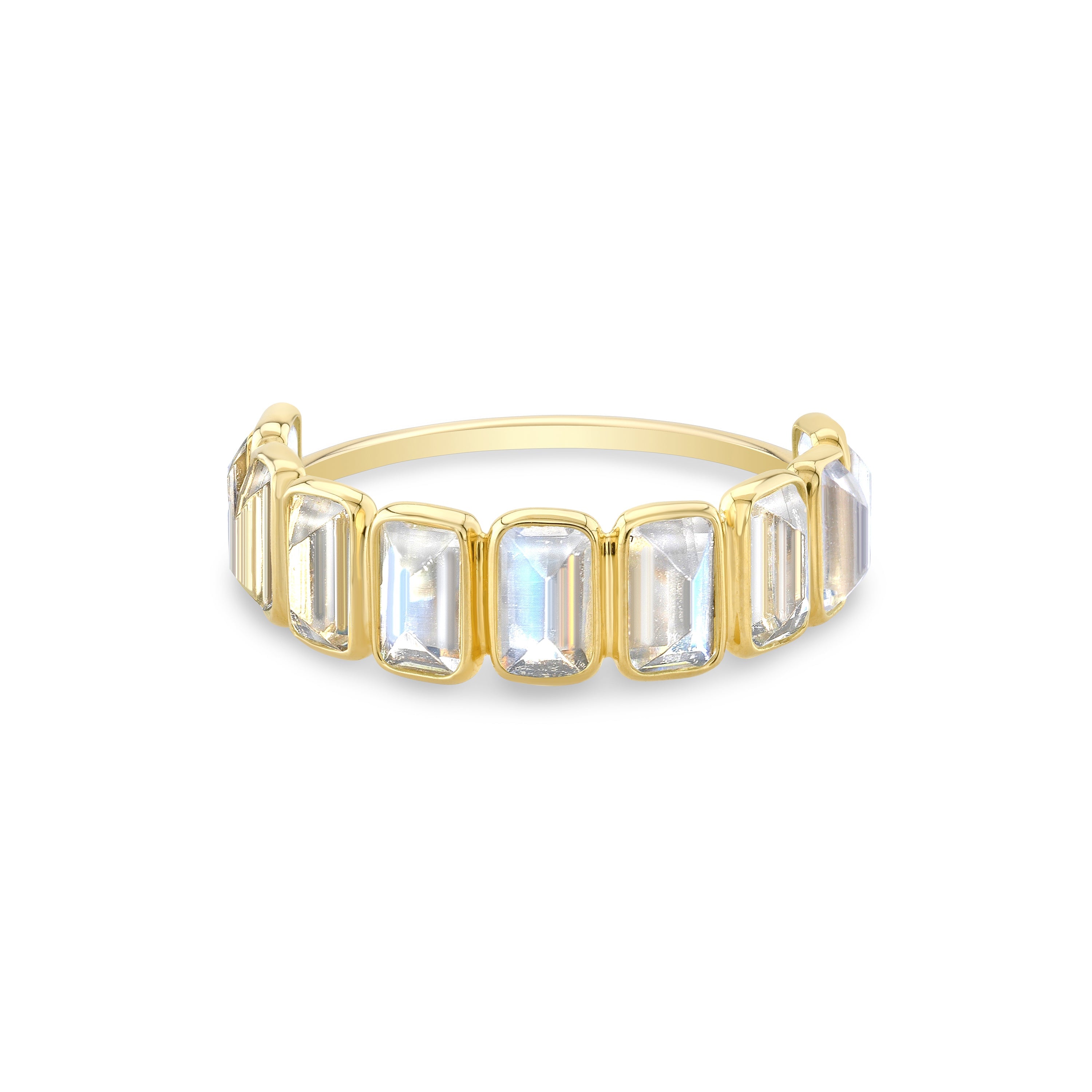 Cleo Half Eternity Ring Carter Eve Jewelry