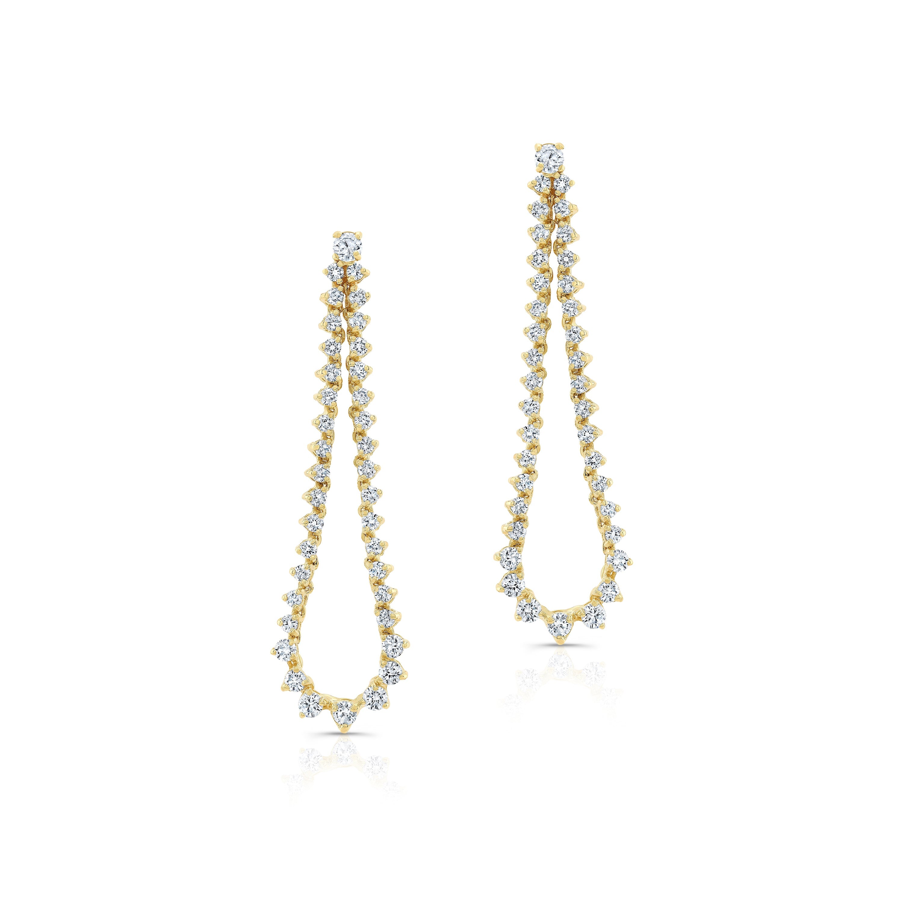 Cordelia Diamond Drop Earrings Earrings Carter Eve Jewelry