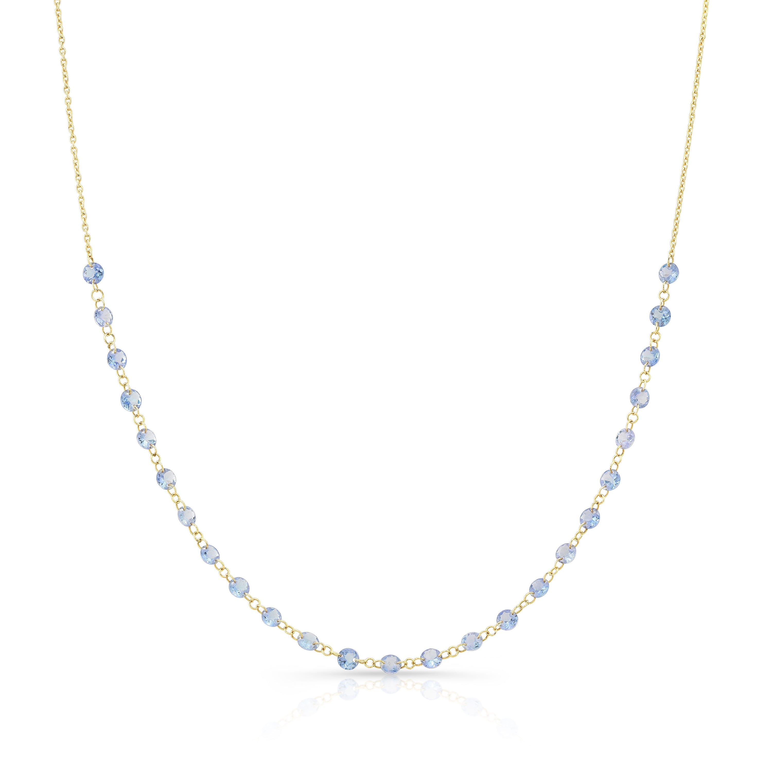 Dew Drop Tanzanite Choker Necklaces Carter Eve Jewelry