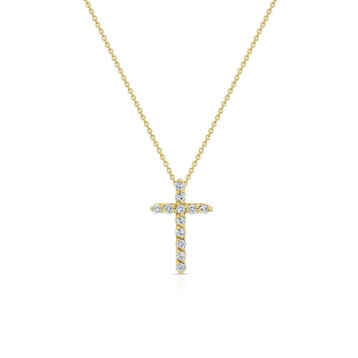 Diamond Cross Pendant Necklace Carter Eve Jewelry