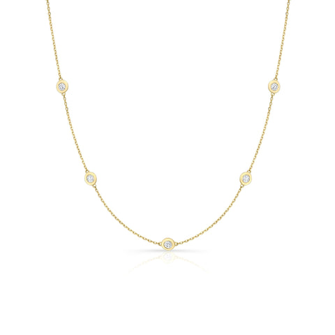 Diamond Orbit Necklace Necklaces Carter Eve Jewelry