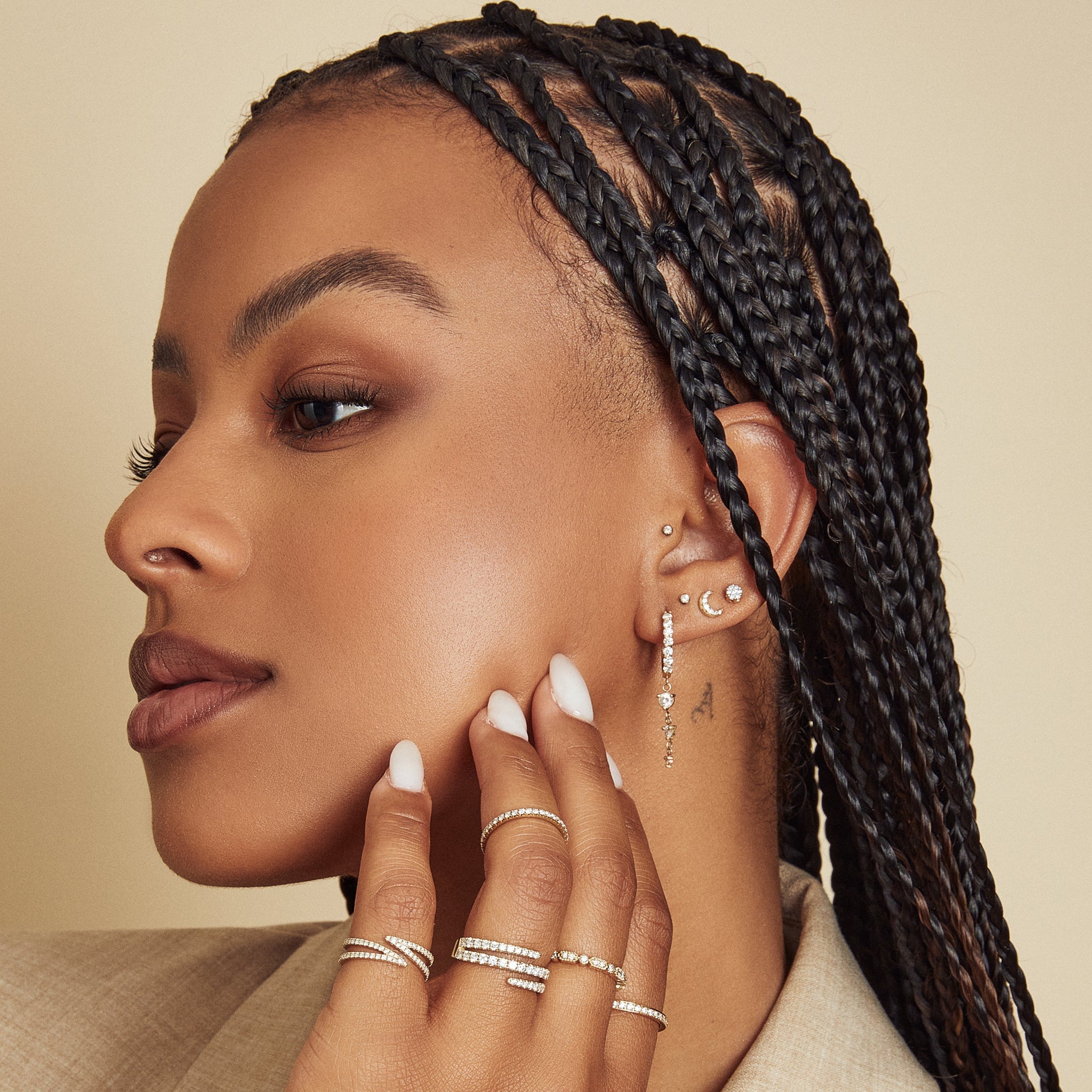 Diamond Wrap Ring Ring Carter Eve Jewelry