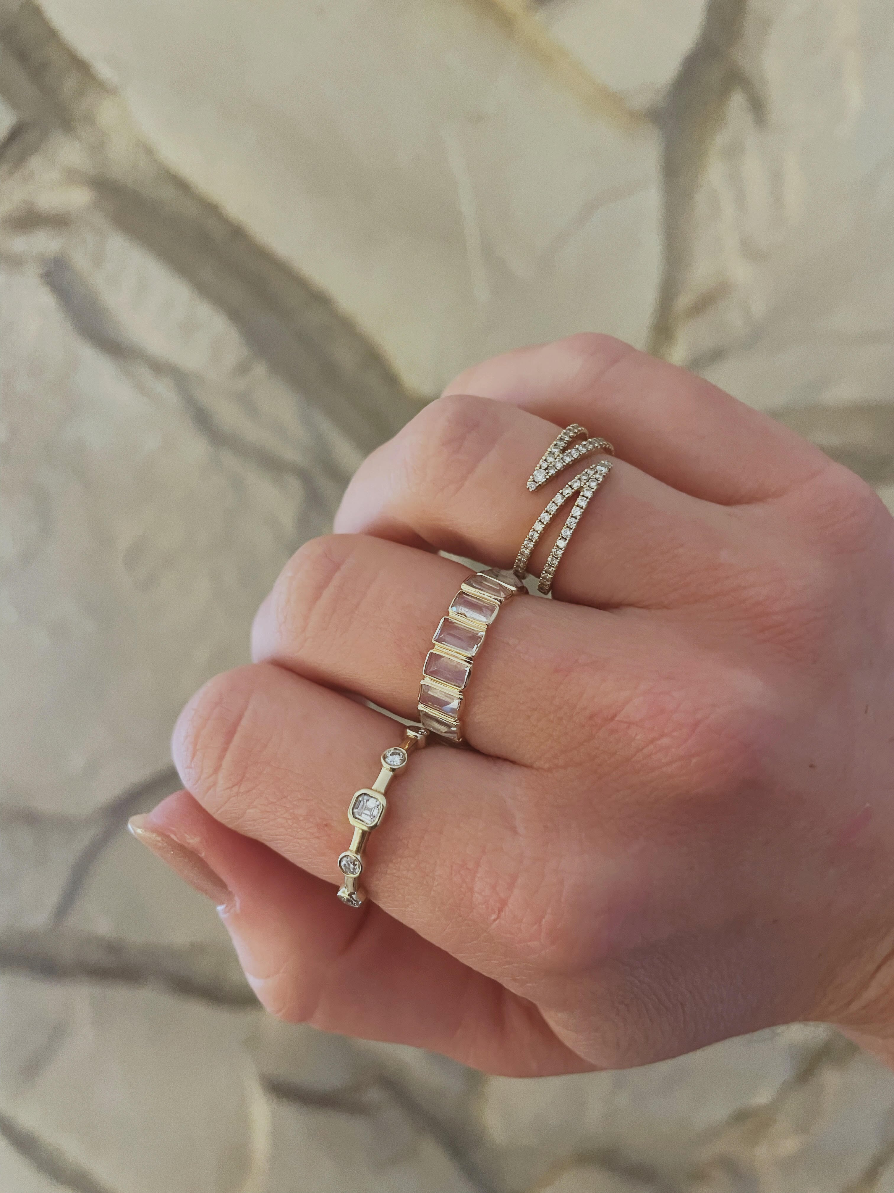 Diamond Wrap Ring Ring Carter Eve Jewelry