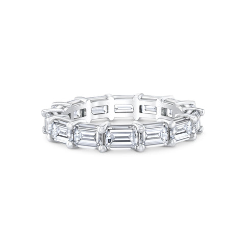 Emerald Cut Diamond Eternity Band Ring Carter Eve Jewelry