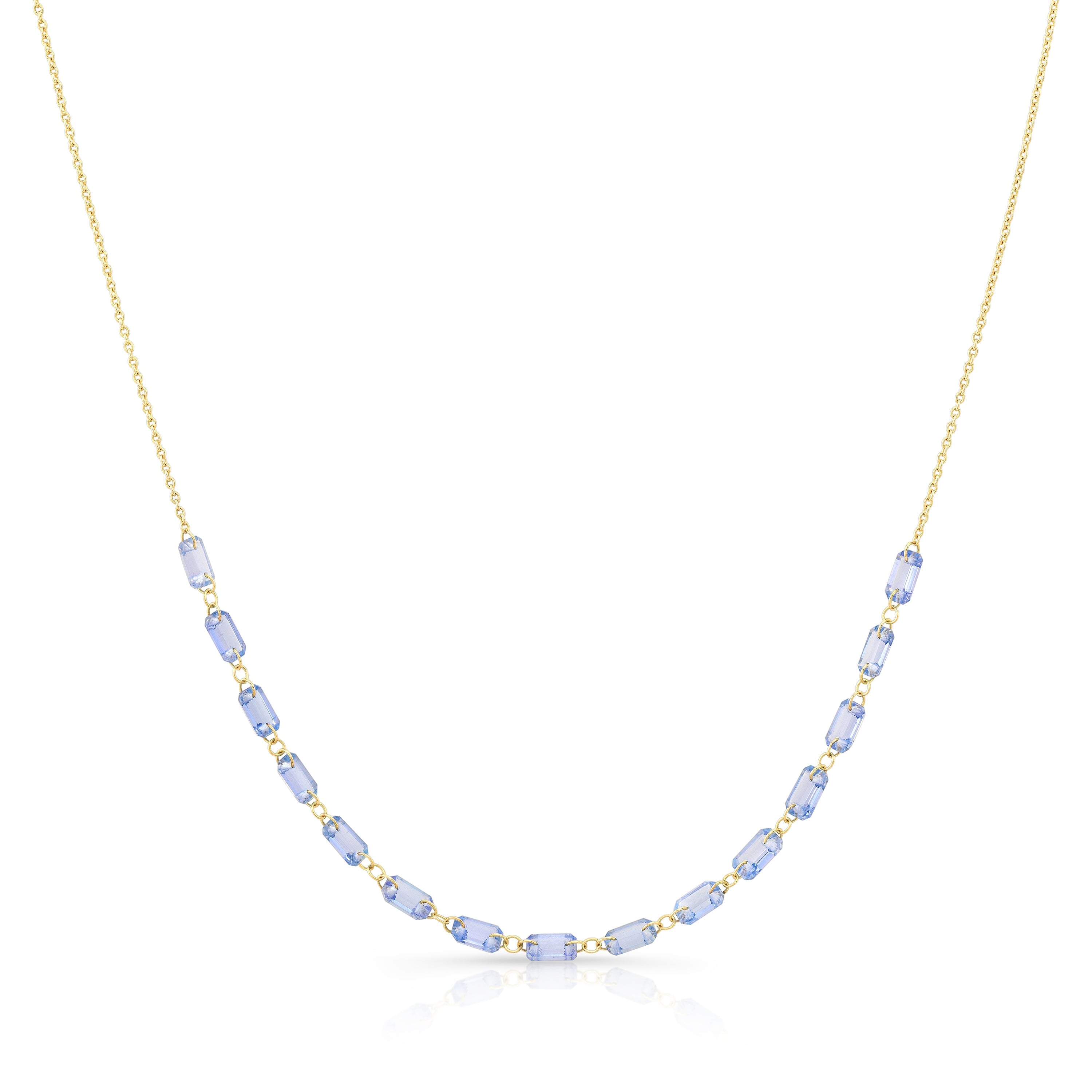 Floating Tanzanite Choker Necklaces Carter Eve Jewelry
