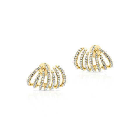Kadence Diamond Climbers Earrings Carter Eve Jewelry