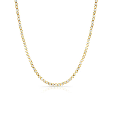Large Odessa Diamond Tennis Necklace Necklaces Carter Eve Jewelry