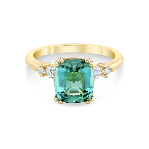 Lyra Five-Stone Engagement Ring Ring Carter Eve Jewelry