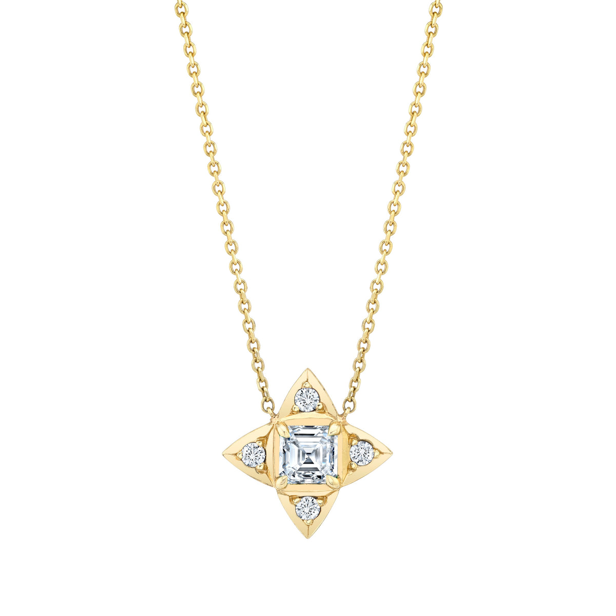 日本未入荷【CRAFTD London】NORTH STAR PENDANT Silver North Star Pendant with Chain | CRAFTD London