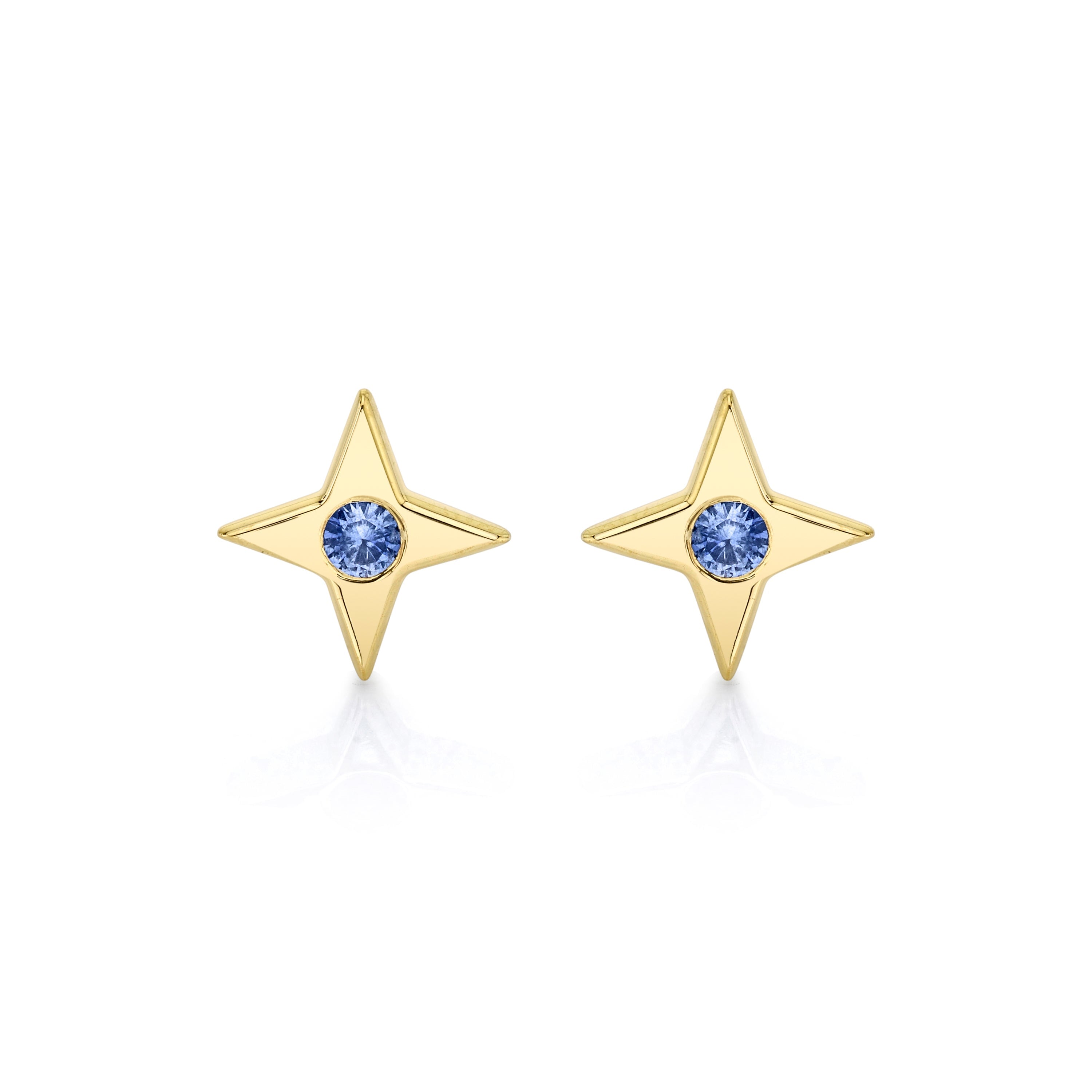 North Star Studs Earrings Carter Eve Jewelry