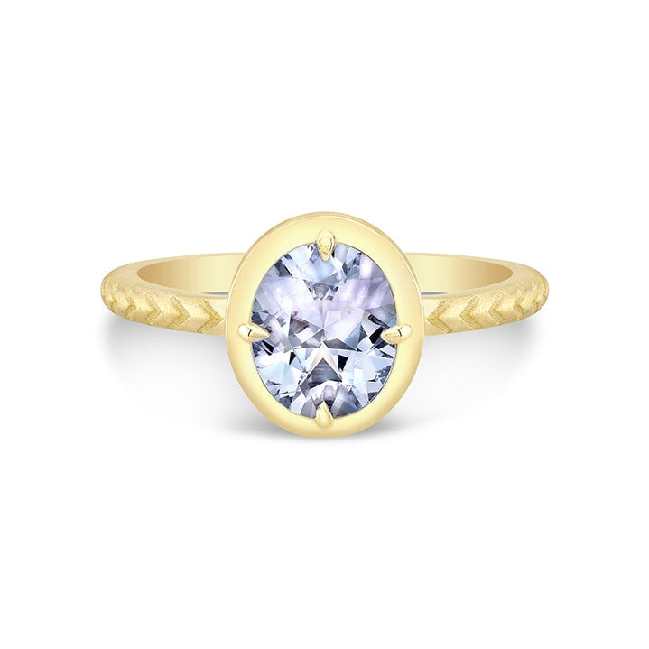 Nyx Ring w/ Lavender Sapphire Ring Carter Eve Jewelry