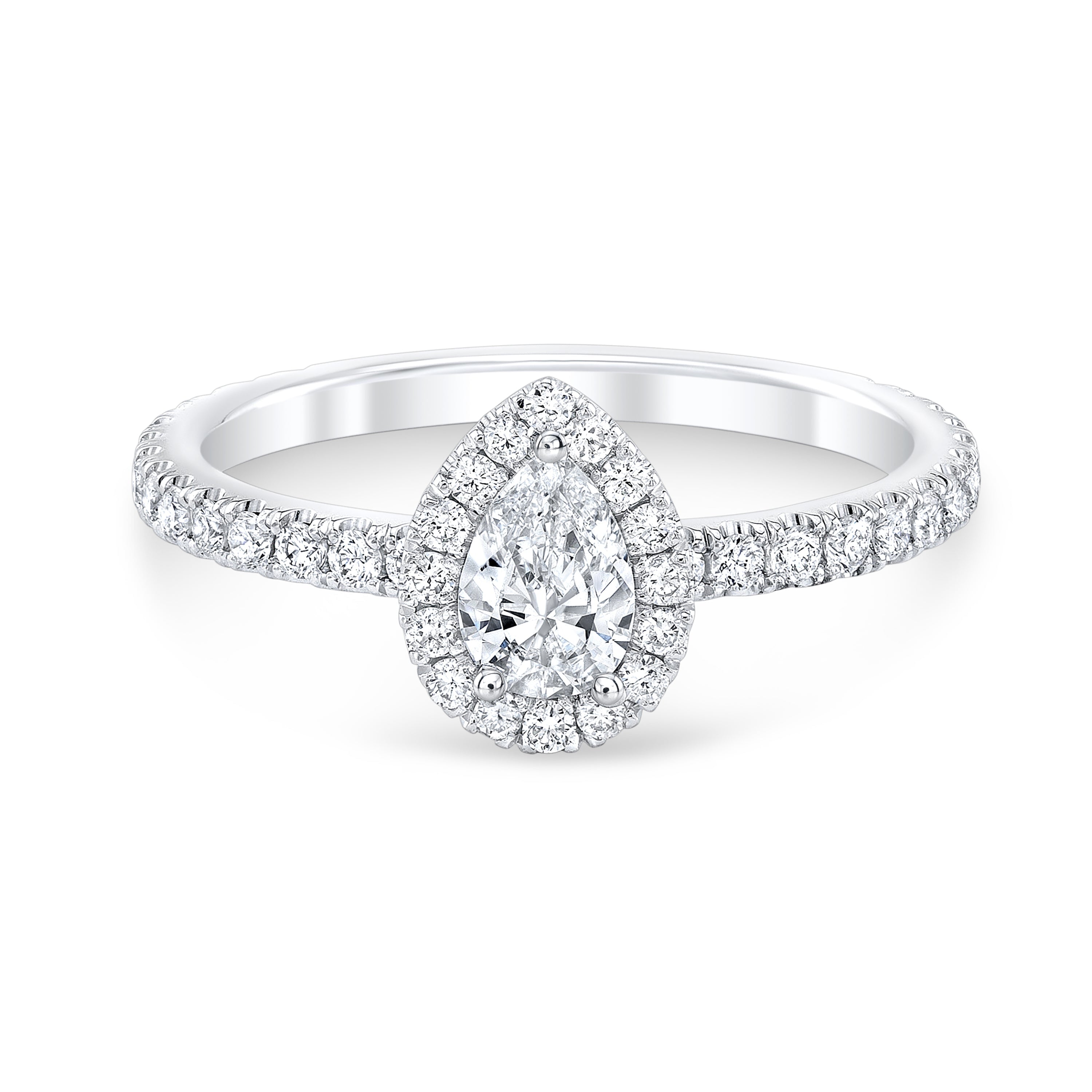 Paloma Halo Engagement Ring engagement ring Carter Eve Jewelry