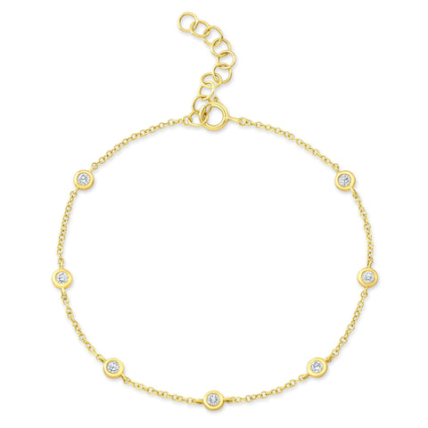 Petite Diamond Orbit Bracelet Bracelets Carter Eve Jewelry