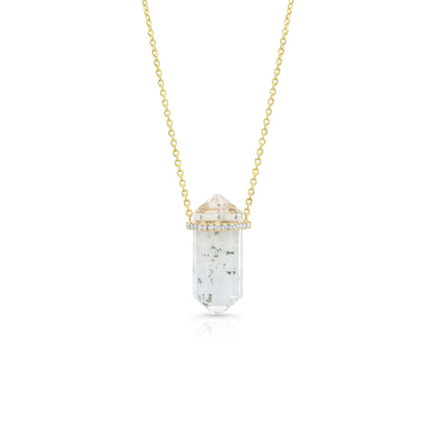 Quartz Crystal Pendant Necklaces Carter Eve Jewelry