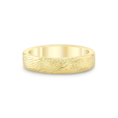 Rough Luxe Wedding Band wedding bands Carter Eve Jewelry