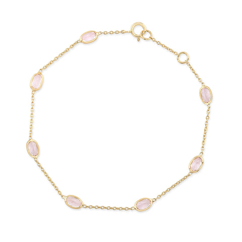 Rue Morganite Bracelet Bracelets Carter Eve Jewelry
