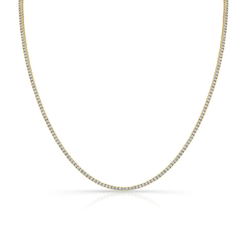 Theia Diamond Tennis Necklace Necklaces Carter Eve Jewelry