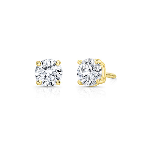 Classic Diamond Studs (1 ctw)