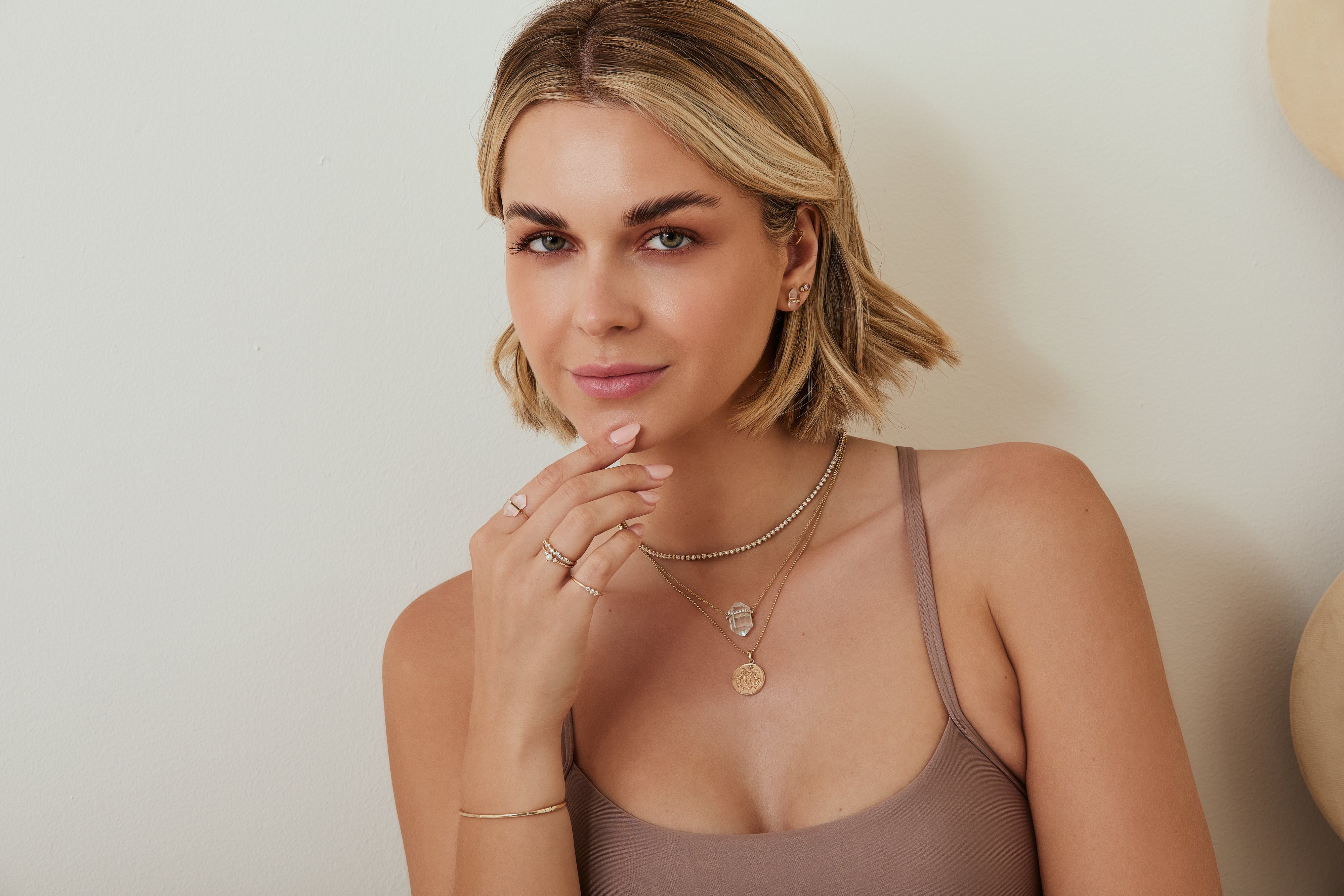 Serenity Aquamarine Crystal Necklace