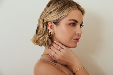 Floating Diamond Bangle