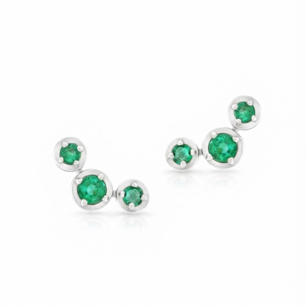 Emerald Constellation Earrings