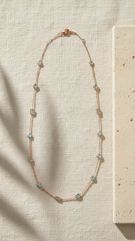 Theda Aquamarine Necklace