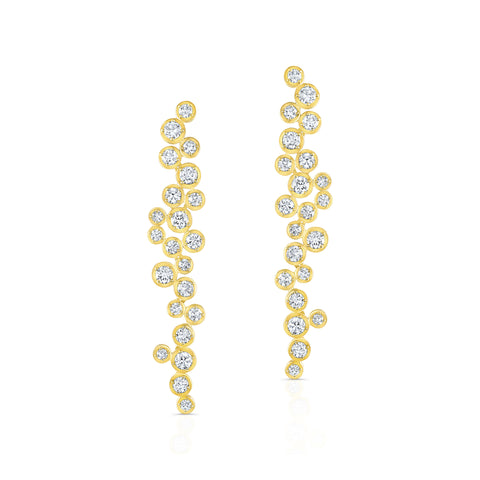 Aurelia Diamond Drop Earrings