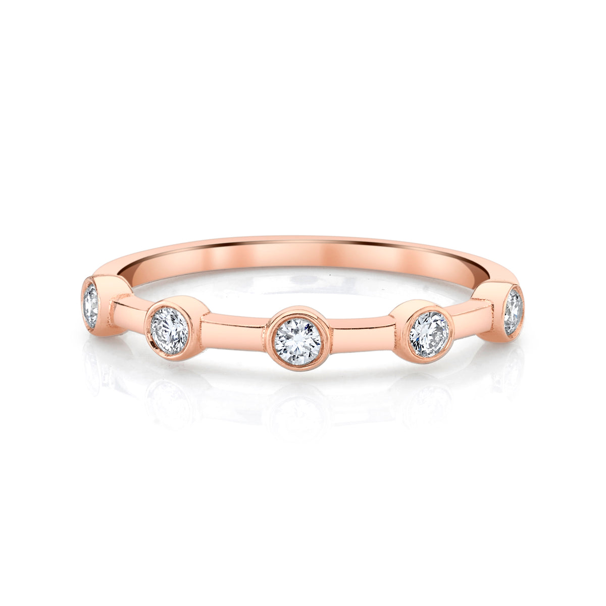14K Gold & Diamond Solstice Band | Carter Eve Jewelry