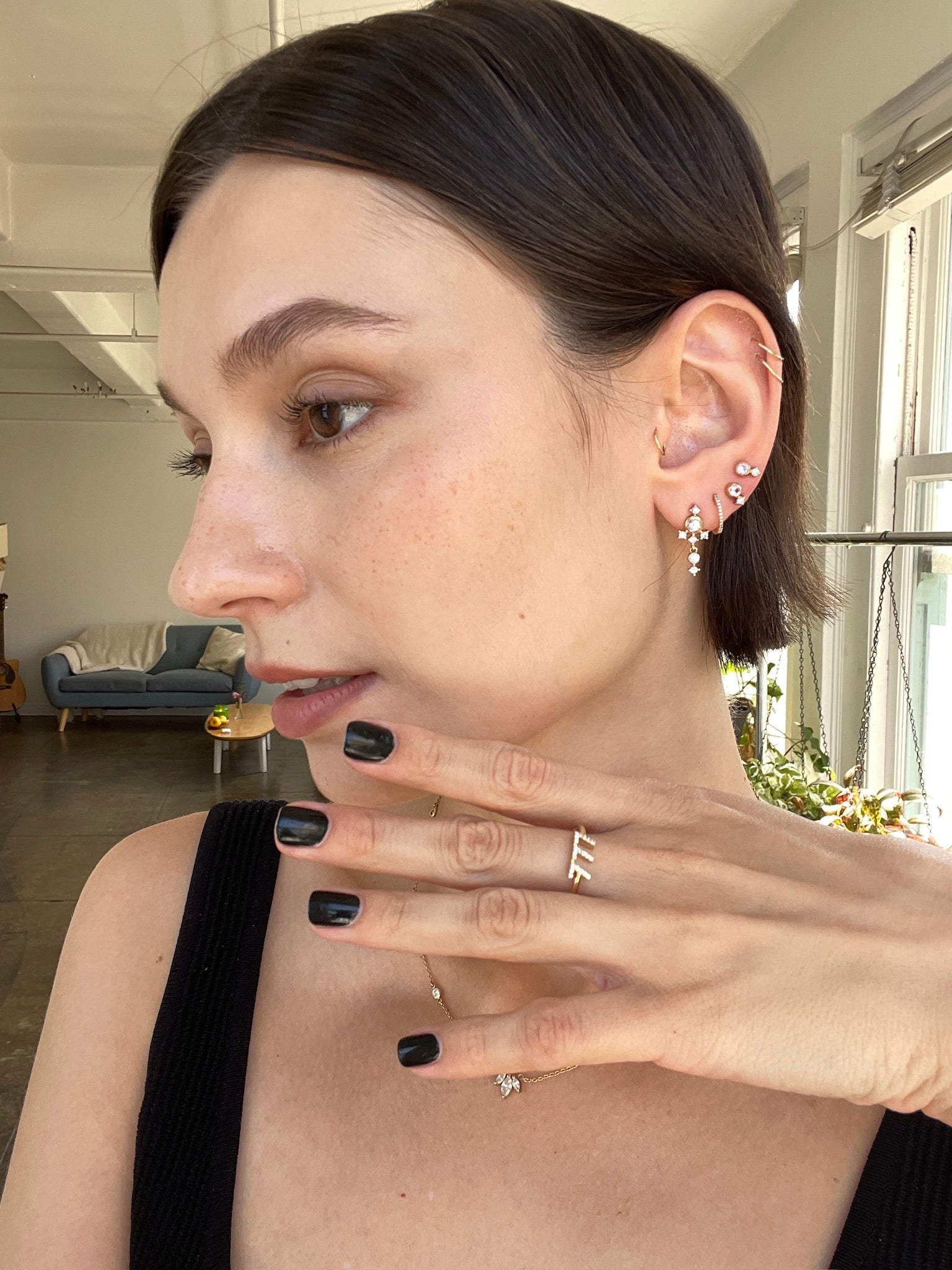 Aura Drop Earrings