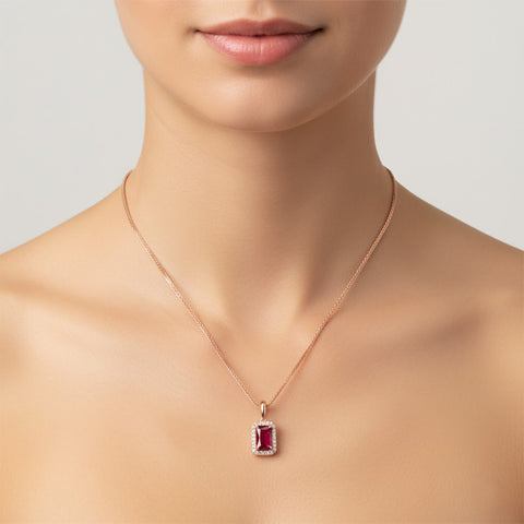 Calliope Amulet - Ruby