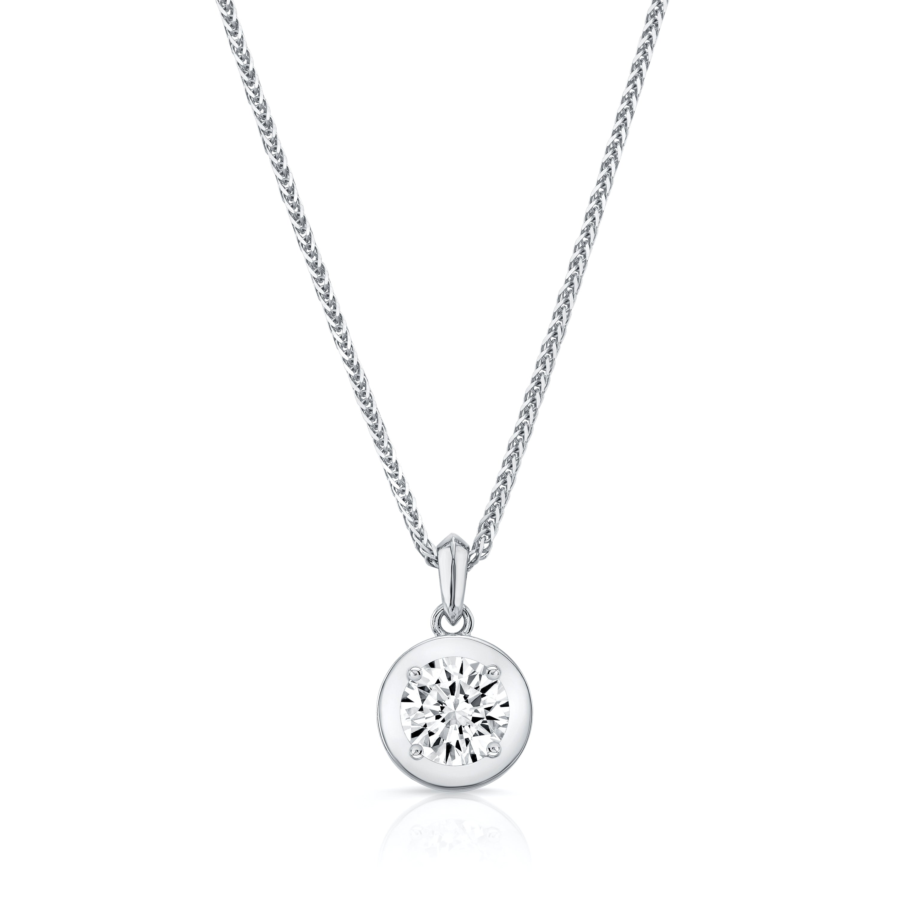 Diamond Orb Necklace