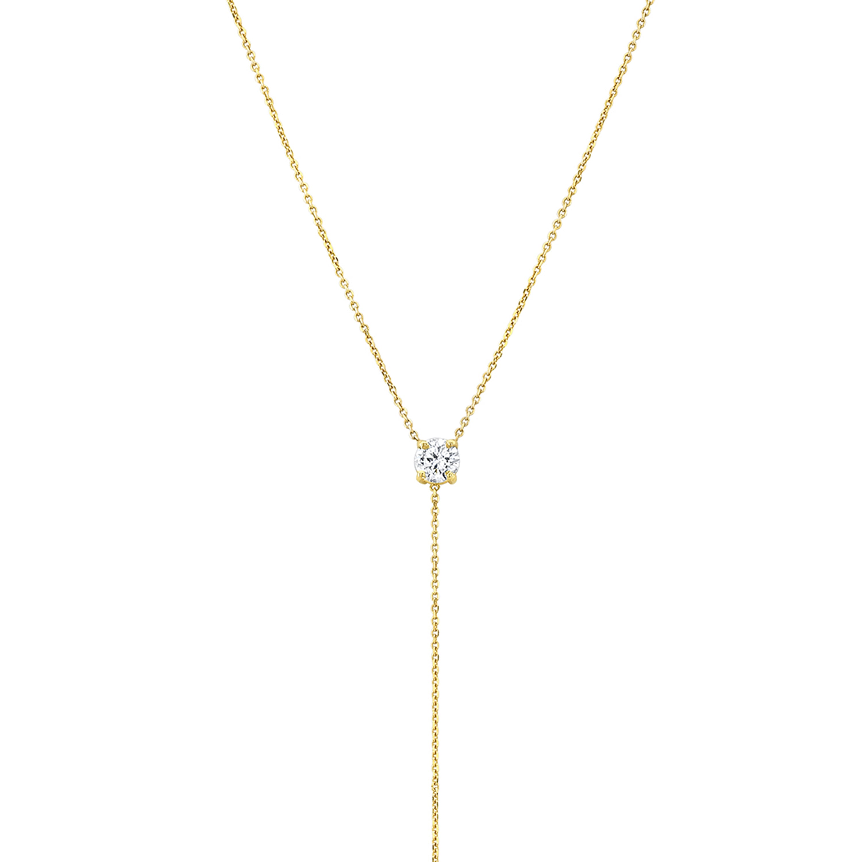 Vera Diamond Lariat Necklace