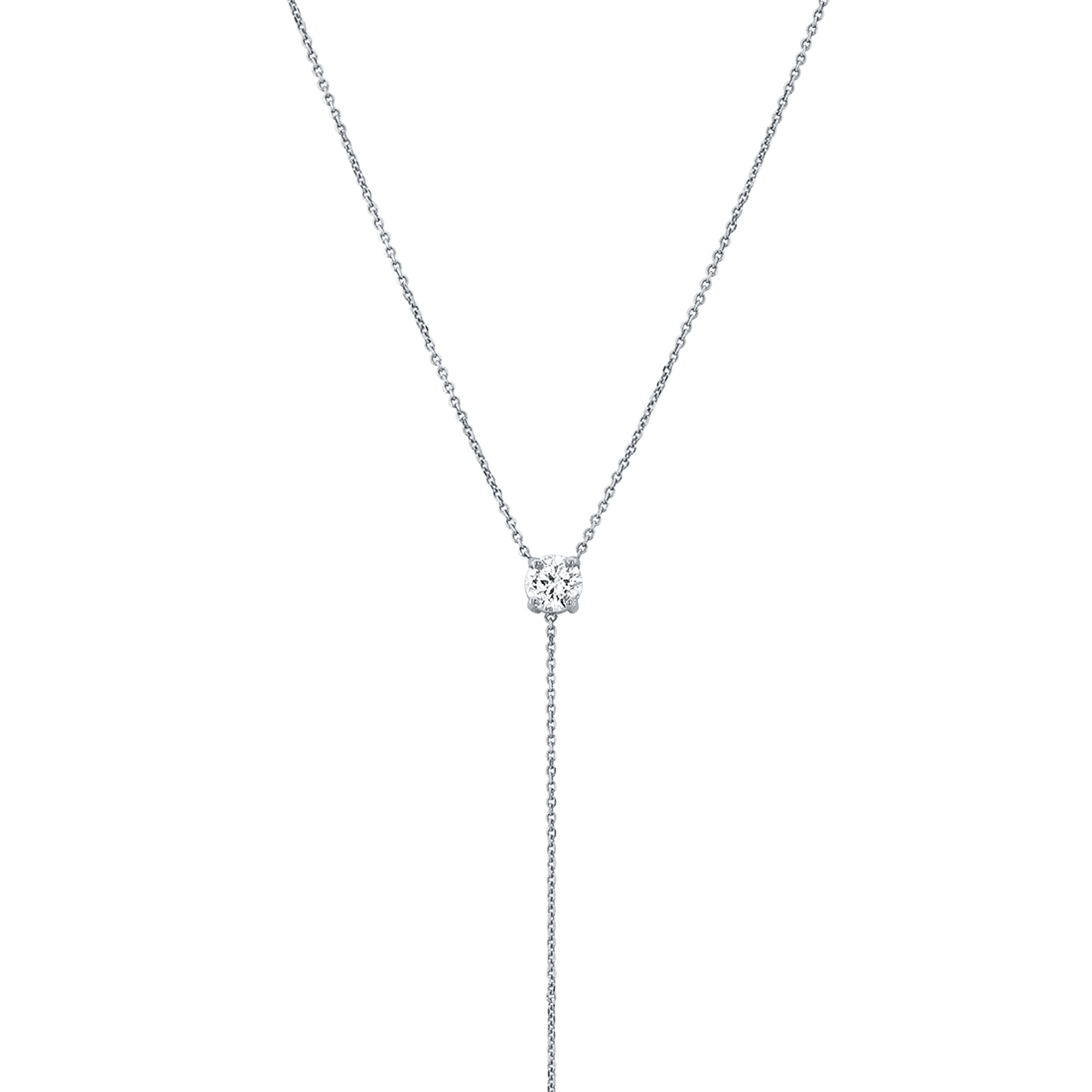 Vera Diamond Lariat Necklace