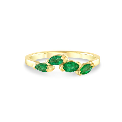 Emerald Vine Ring