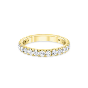 3mm Round Pavé Diamond Eternity Band