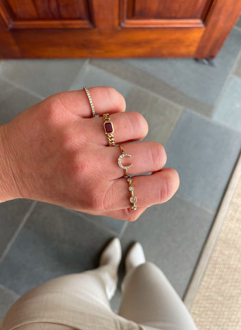 Scarlet Ruby Ring