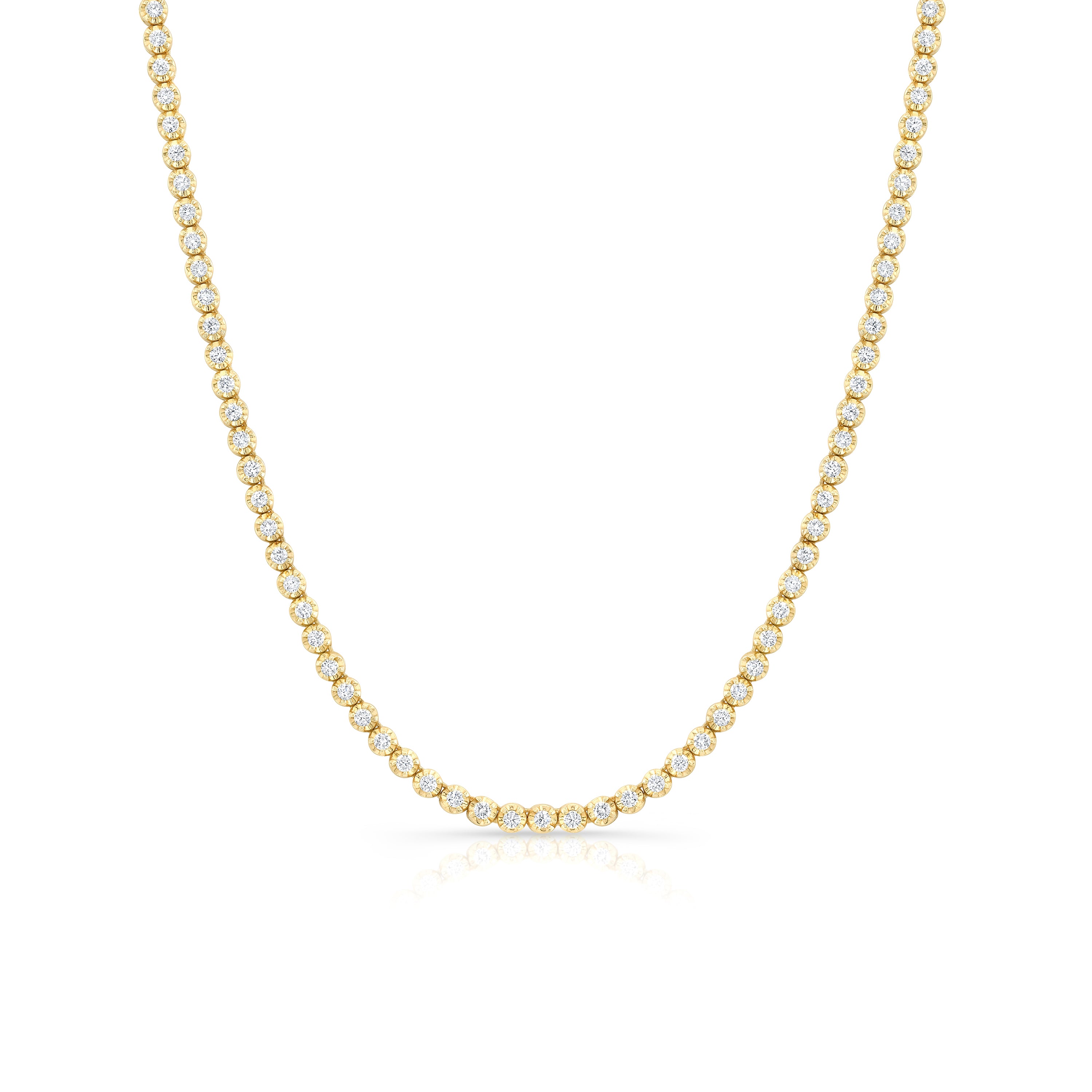Large Odessa Diamond Tennis Necklace