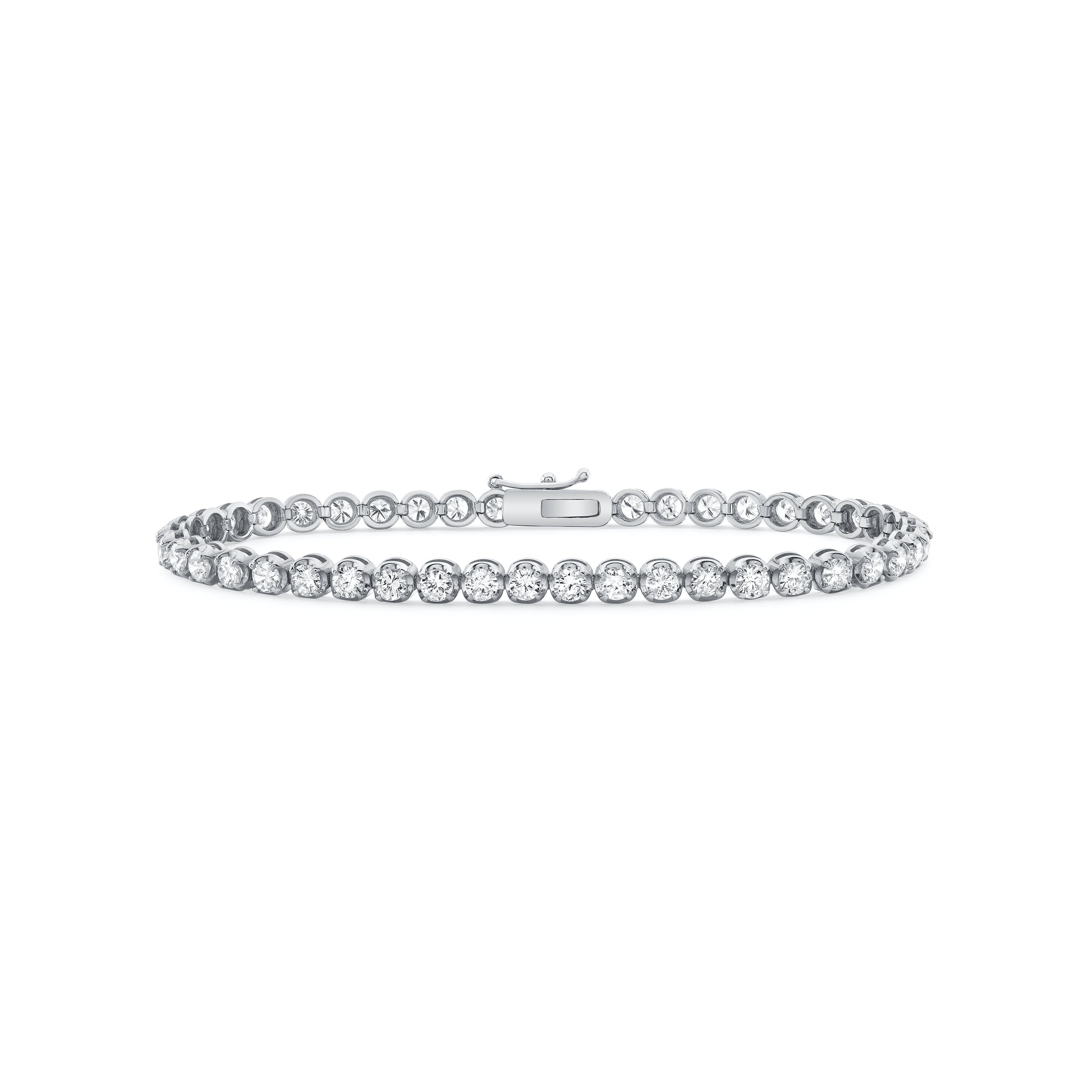 Large Odessa Diamond Tennis Bracelet