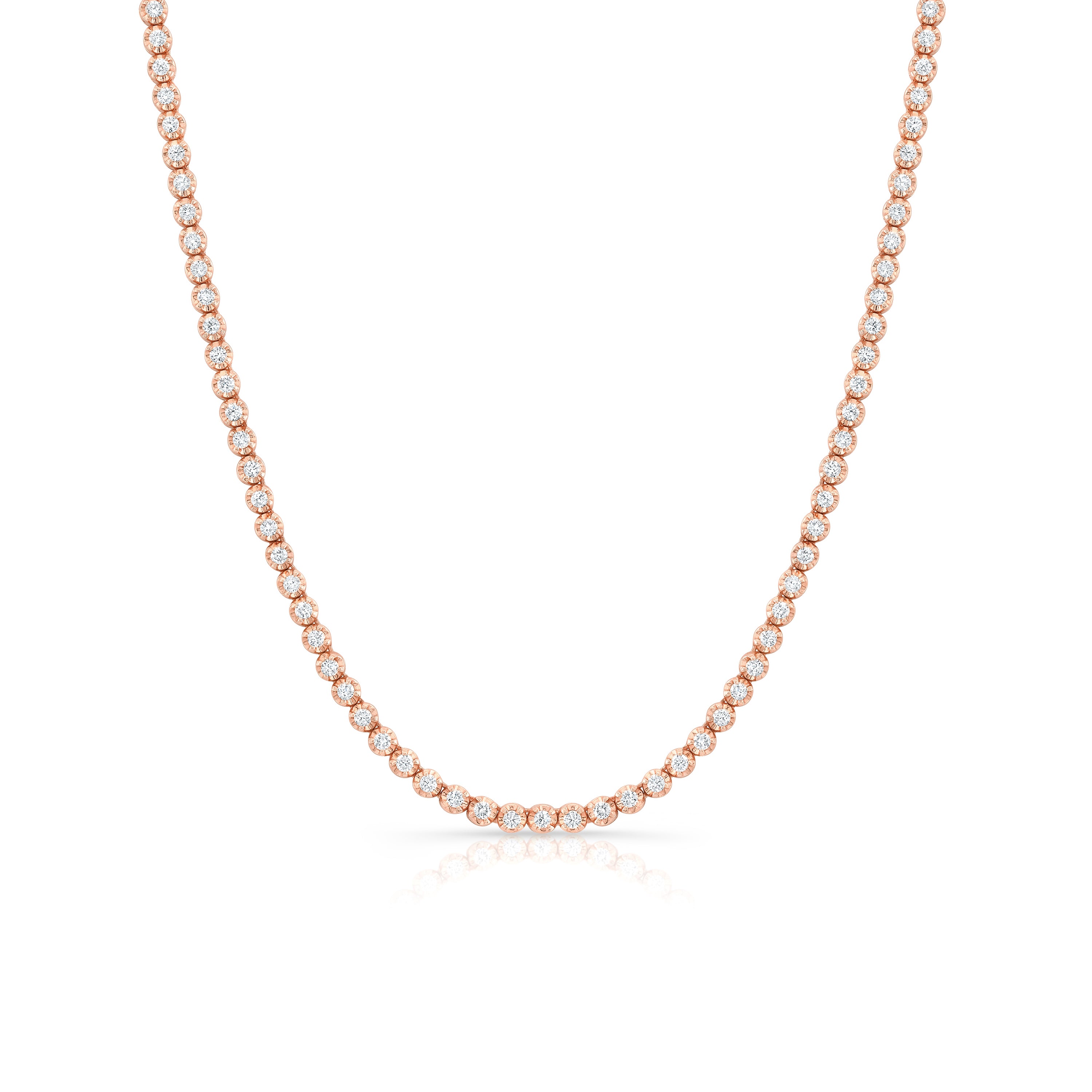 Large Odessa Diamond Tennis Necklace