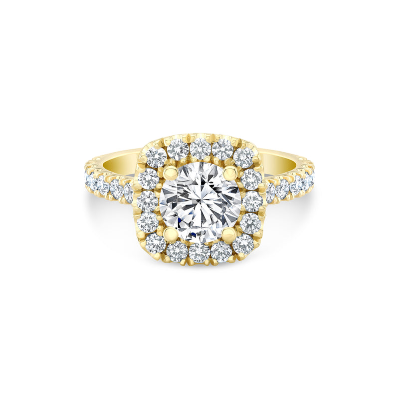 Arden Halo Engagement Ring