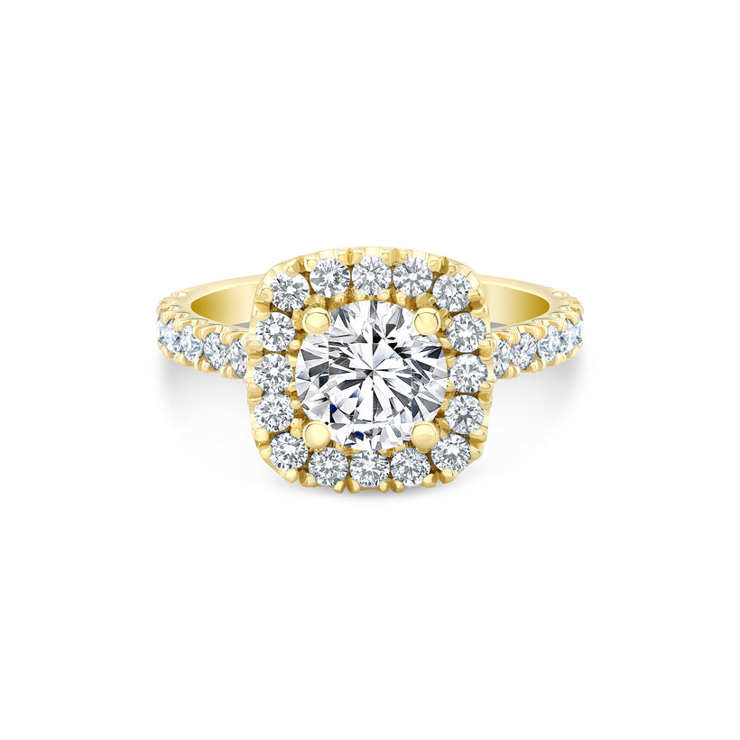 Women&#39;s Designer Cushion Cut Engagement Rings