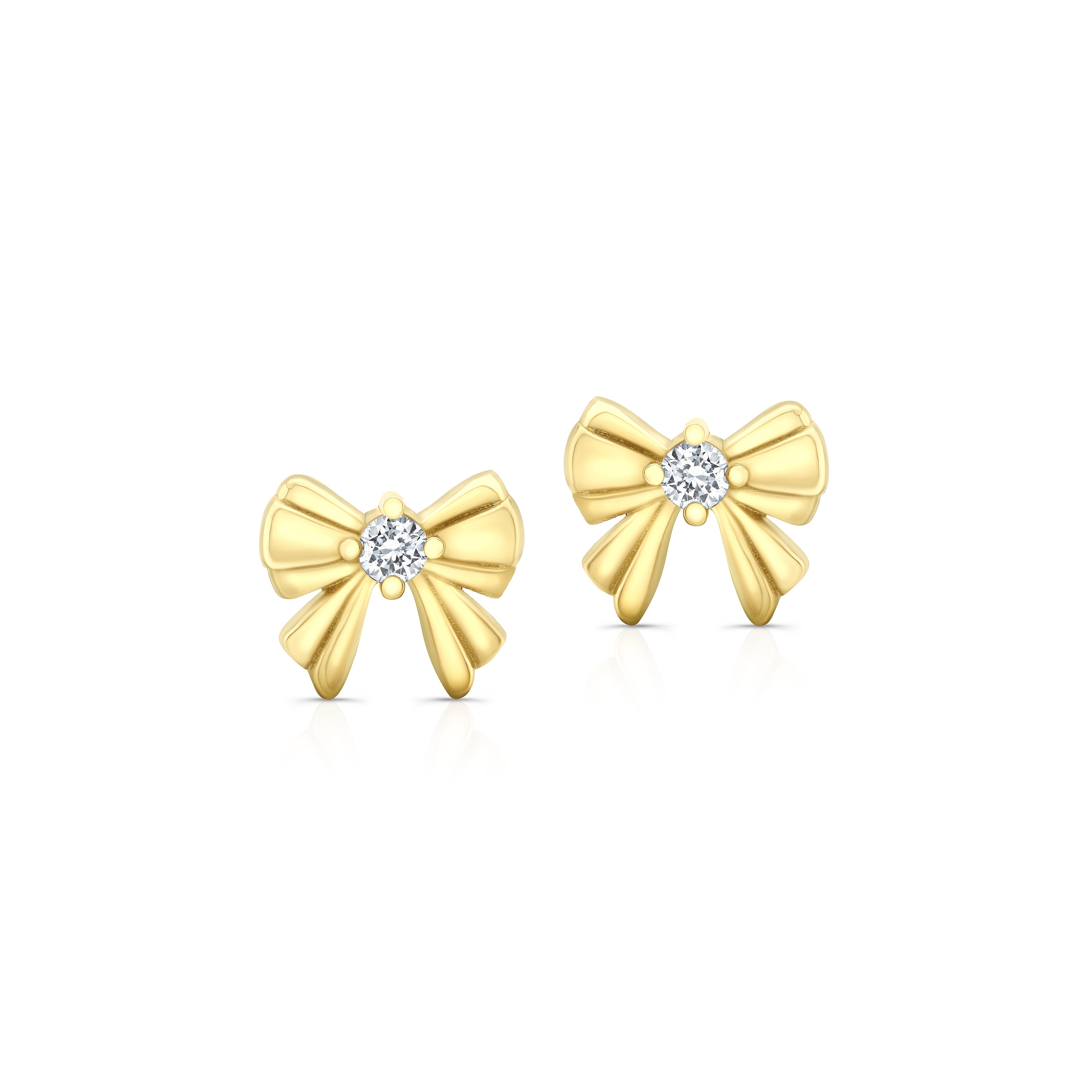 Audrey Bow Studs