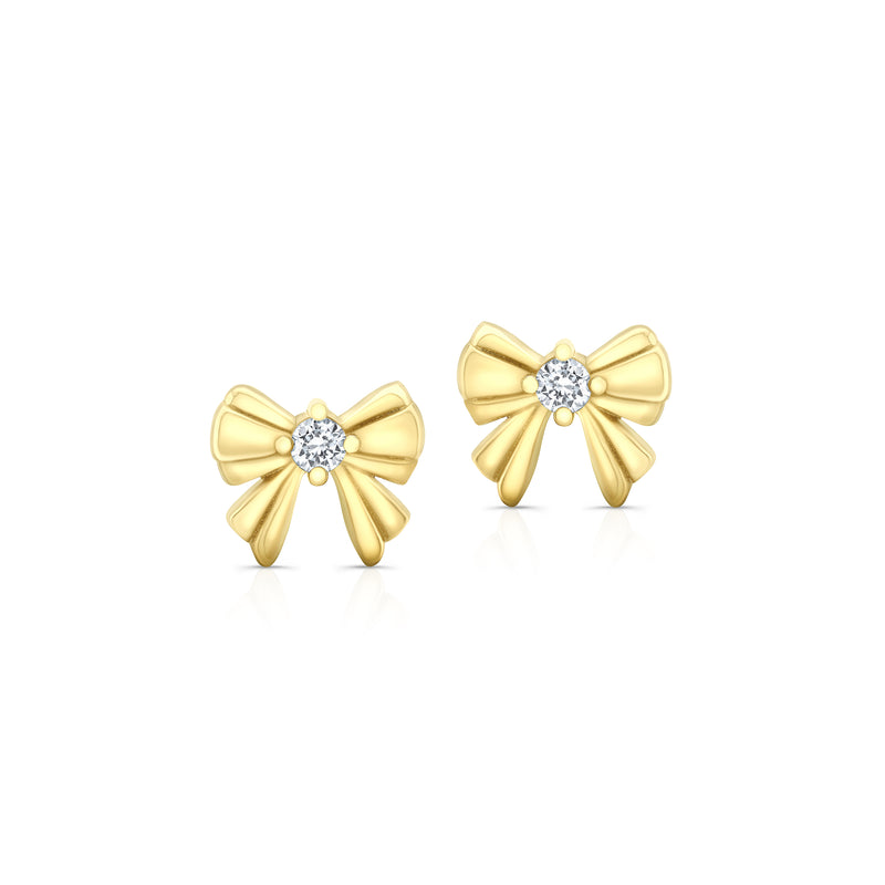 Audrey Bow Studs