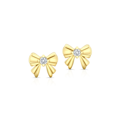 Audrey Bow Studs