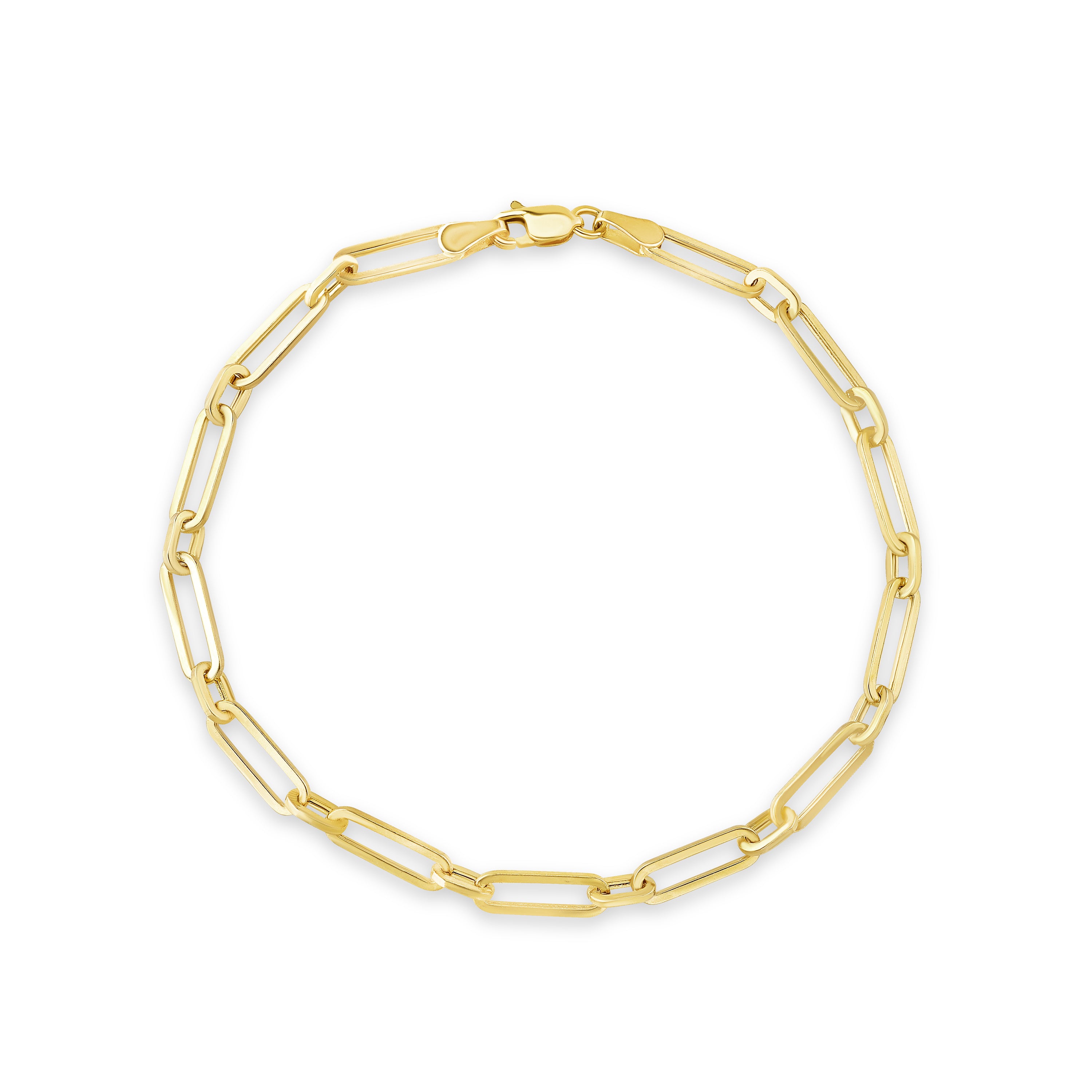 Mixed Ellipse Link Bracelet