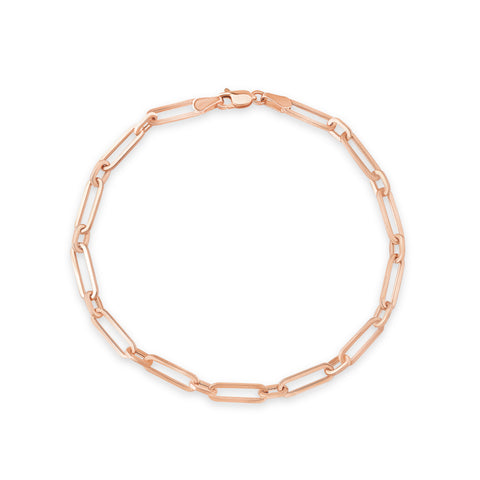 Mixed Ellipse Link Bracelet