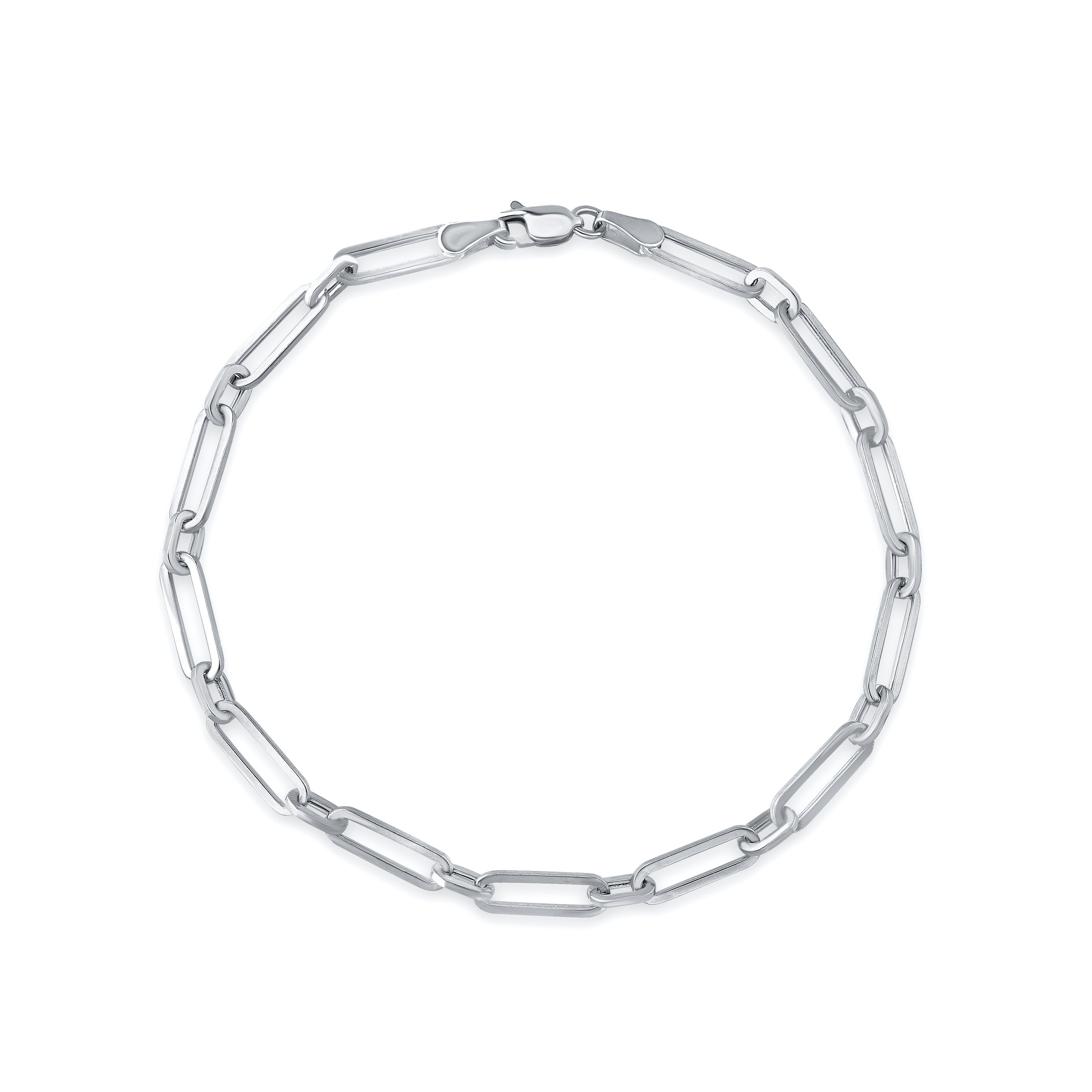 Mixed Ellipse Link Bracelet